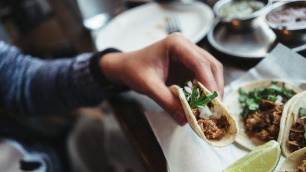 El concurso consistía en ver quien comía mayor cantidad de tacos para llegar al Mundial. (Imagen ilustrativa)