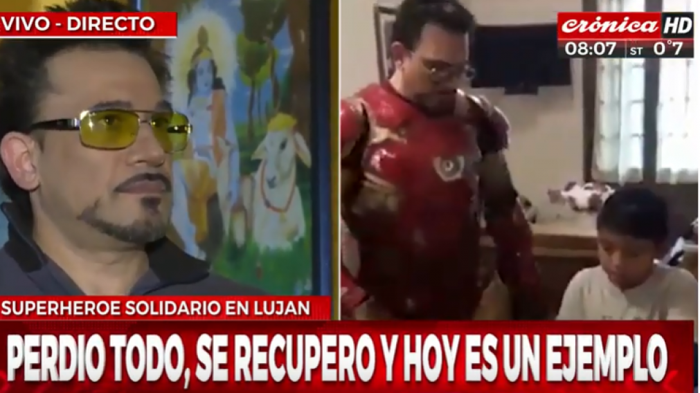 Gustavo Loiacono, visita hospitales devolviéndole felicidad a los más pequeños