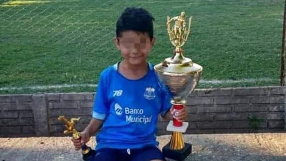 Benjamín, el menor que fue baleado en Rosario. (Facebook)