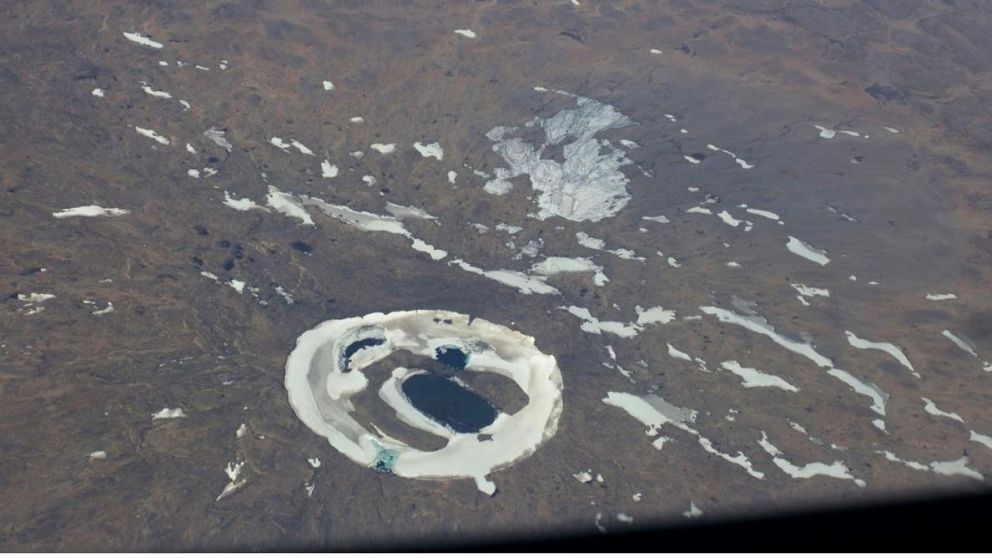 El glaciar Okjökull, en una panorámica del 2014.