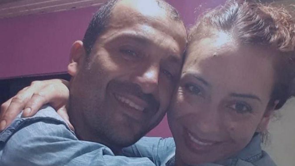 Romina Piñeiro y Amadeo Martínez. (Facebook)
