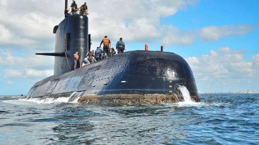 El naufragio del submarino en el que 44 tripulantes perdieron la vida se produjo el 15 de noviembre de 2017