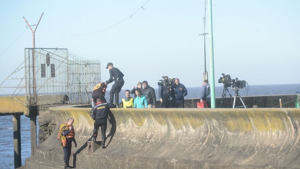 Lo hallaron a unos 18 kilómetros del lugar donde habían sido vistos por última vez (Gentileza: 0221.com)