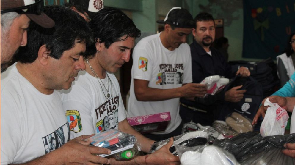 El viaje anual de la UOM de Vicente López hizo feliz a miles de chicos chaqueños.