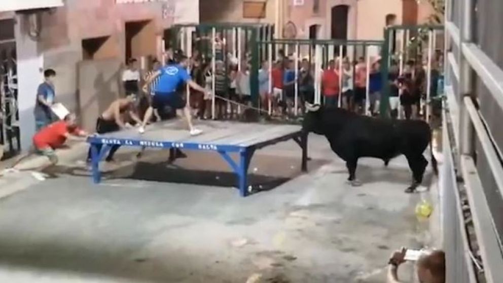 El joven no present� fracturas (Captura de video). 