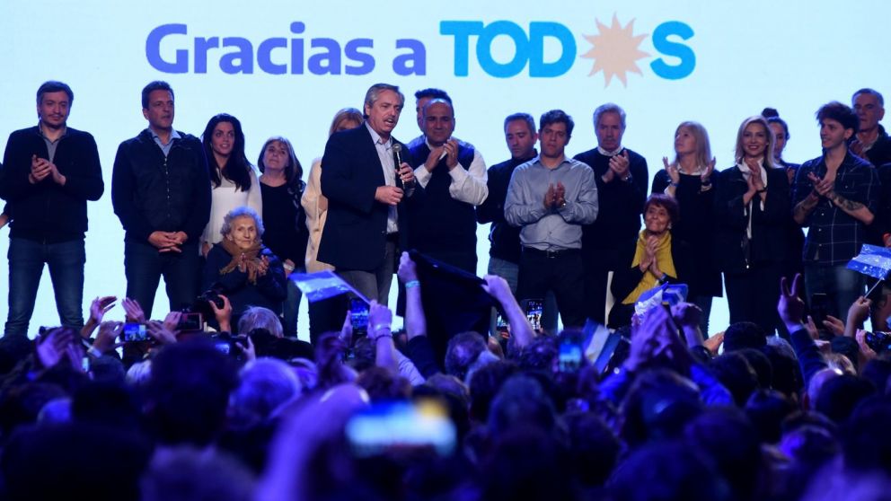 Frente de Todos se posicionó con una abismal diferencia de puntos. (Jonathan Moreno/ Crónica)