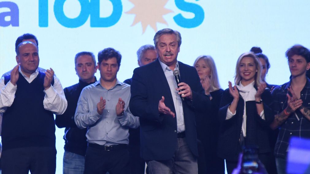 Fernández consiguió un contundente triunfo en las PASO (Jonatan Moreno/Crónica).