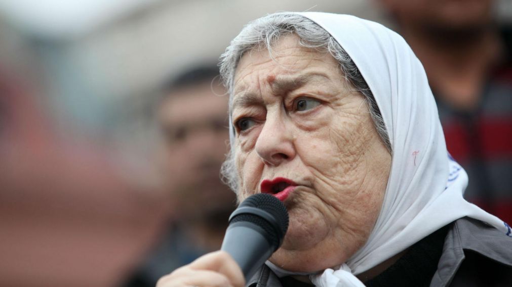Hebe Pastor de Bonafini, se expresó tras la liberación de Milani.