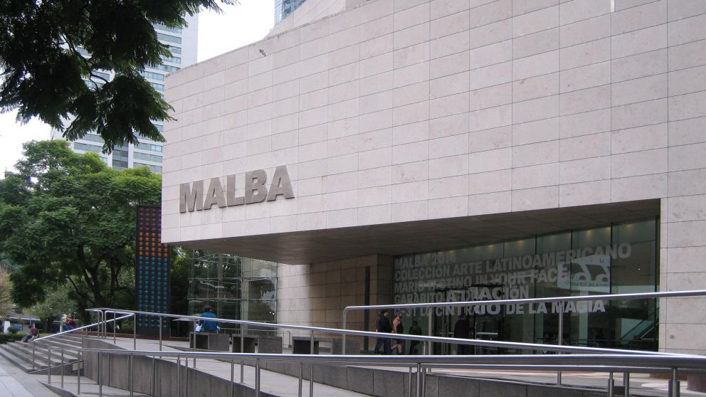 El hecho ocurrió a plena luz del día dentro del museo MALBA.