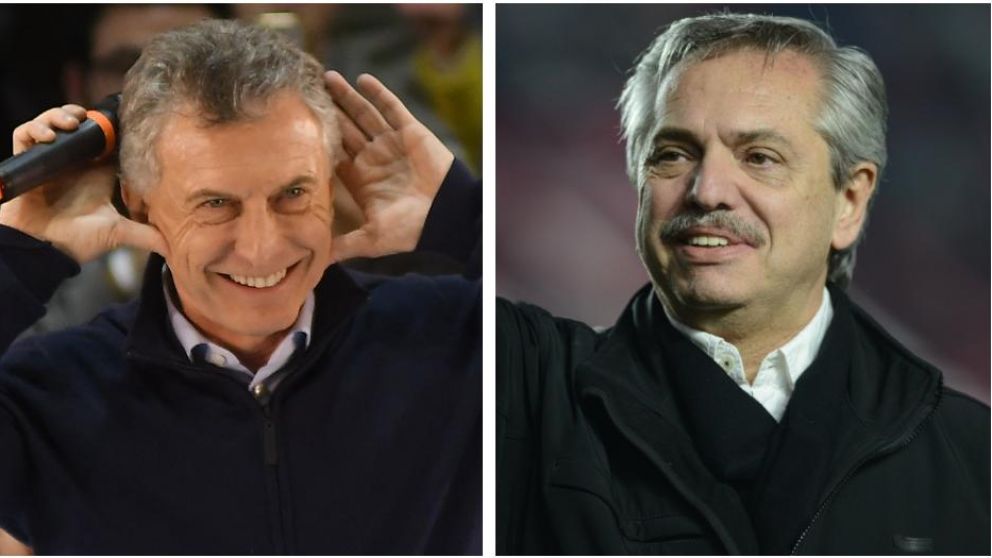 Macri aventaja a Fernández en búsquedas por Google Search and News. (Rubén Paredes - Hernan Nersesian/Crónica)