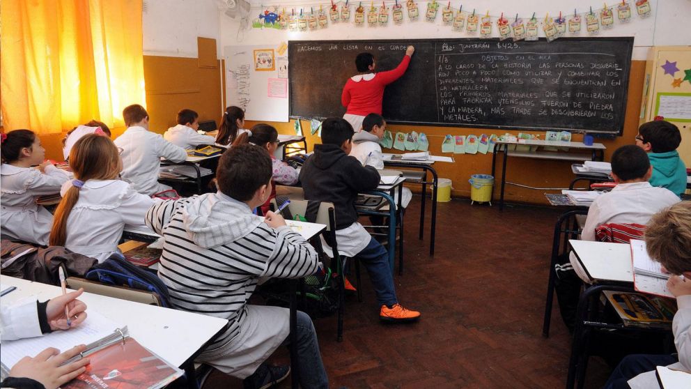 Habrá un operativo especial de limpieza para dejar en condiciones los salones de clases.