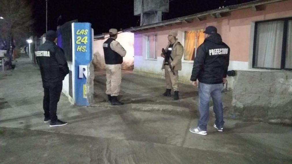 El operativo fue realizado por Prefectura Naval Argentina.