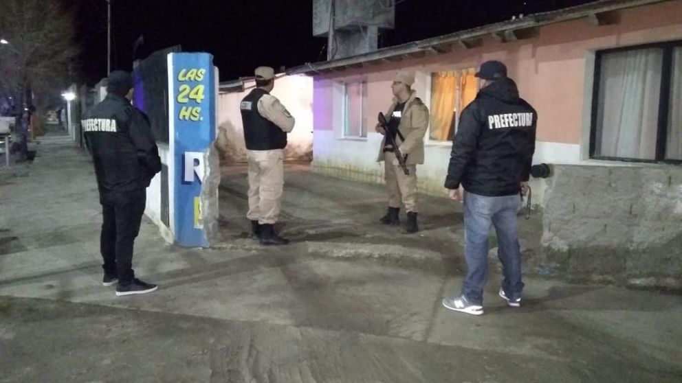 El operativo fue realizado por Prefectura Naval Argentina.