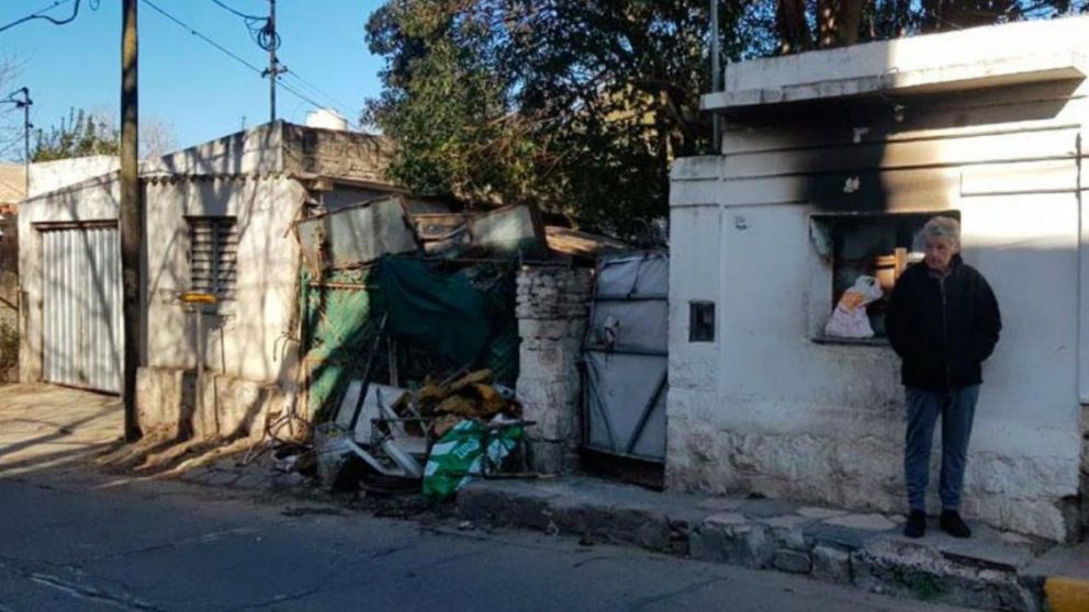 Alberto tenía hace más de 20 años su taller.