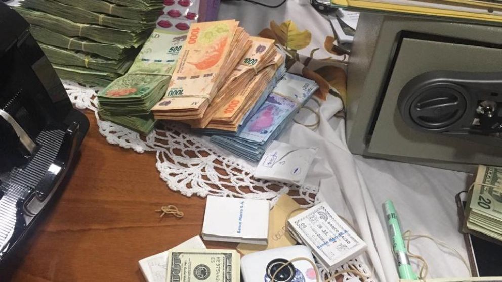 Importante suma de dinero fue secuestrada.