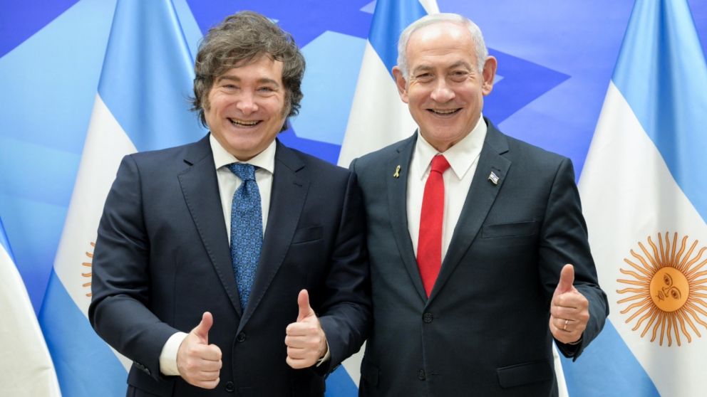 El �ltimo encuentro Benjam�n Netanyahu y Javier Milei se dio en junio de este a�o.