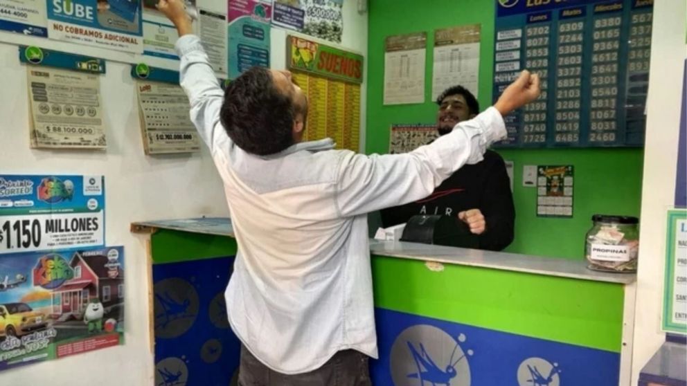 Gan� $13.000.000 en la Quiniela, volvi� a apostar una semana despu�s y se llev� otro premio 100 veces mayor (imagen ilustrativa).