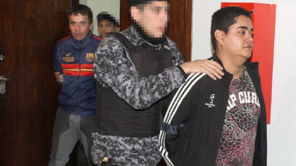 Los acusados se retiran de Tribunales. (gentileza El Sol).