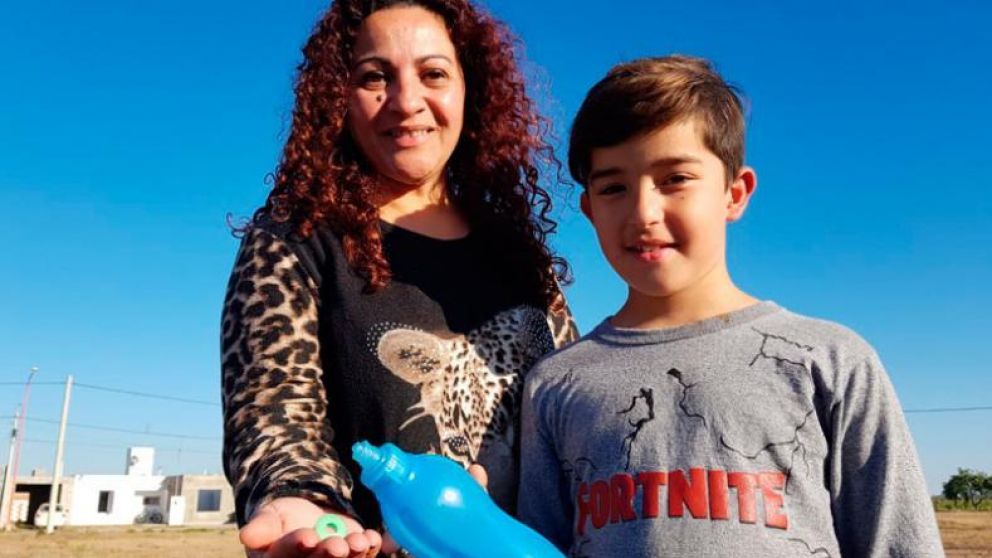 Carolina y Santiago tras el dramático episodio (Foto: ElDoce.tv).