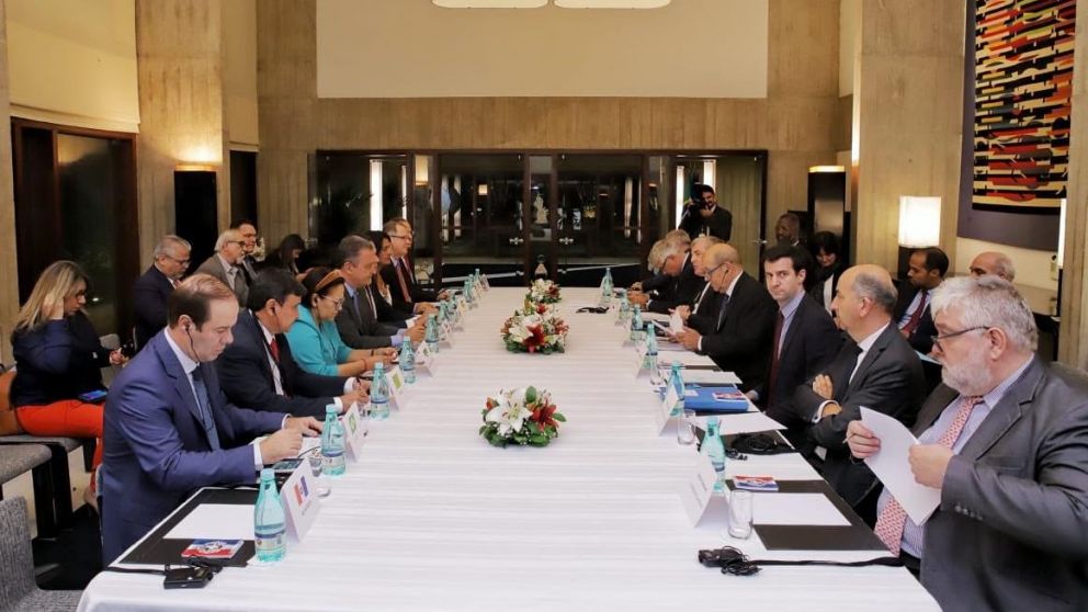 Ambos pa�ses tuvieron una reuni�n de trabajo en la sede de la canciller�a brasile�a en Francia.