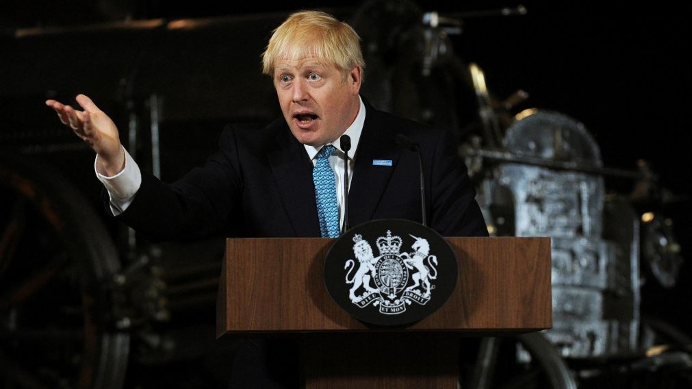 Boris Johnson, el locuaz premier británico.