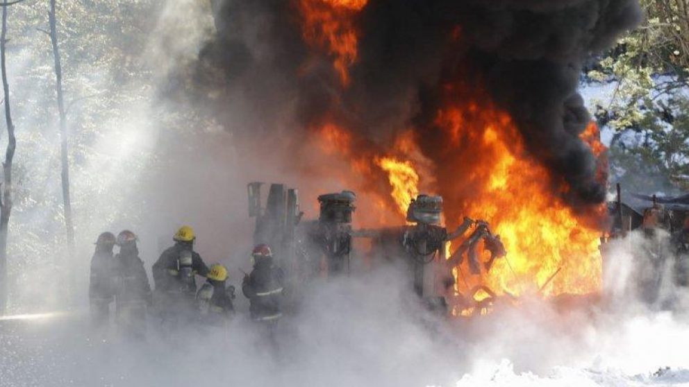 Ocurri� en el camino de los Siete Lagos. 
