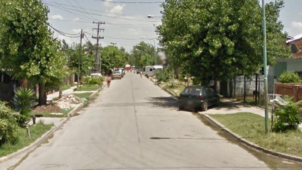 El aberrante caso se produjo en este humilde vecindario, en el norte del Gran Buenos Aires.
