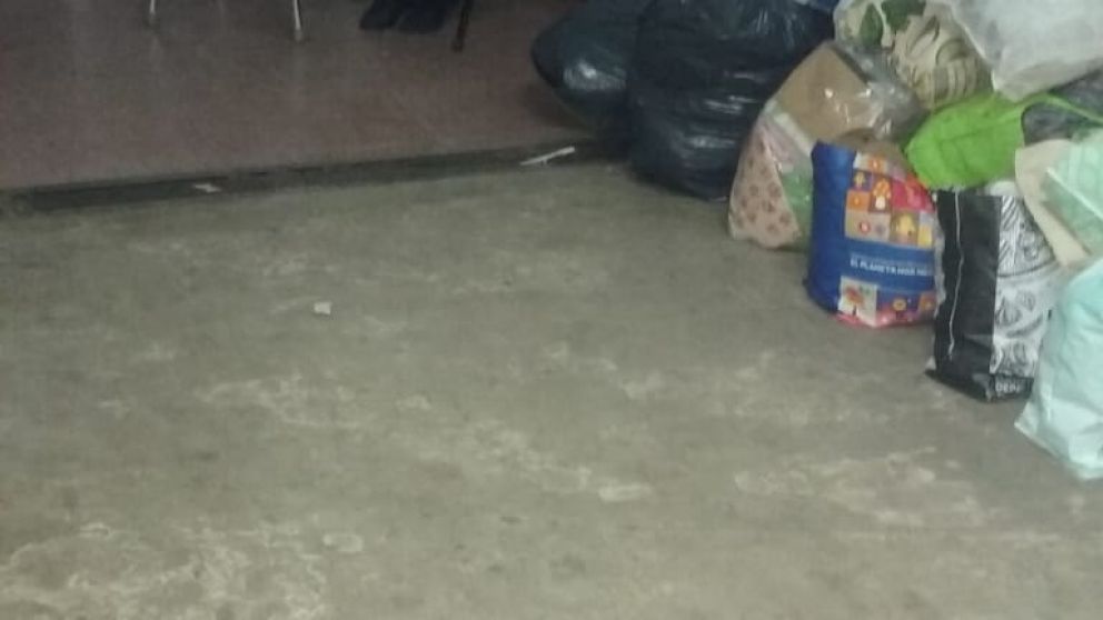 Grimoldi pasa sus días en el Paroissien, donde está internada su hija.
