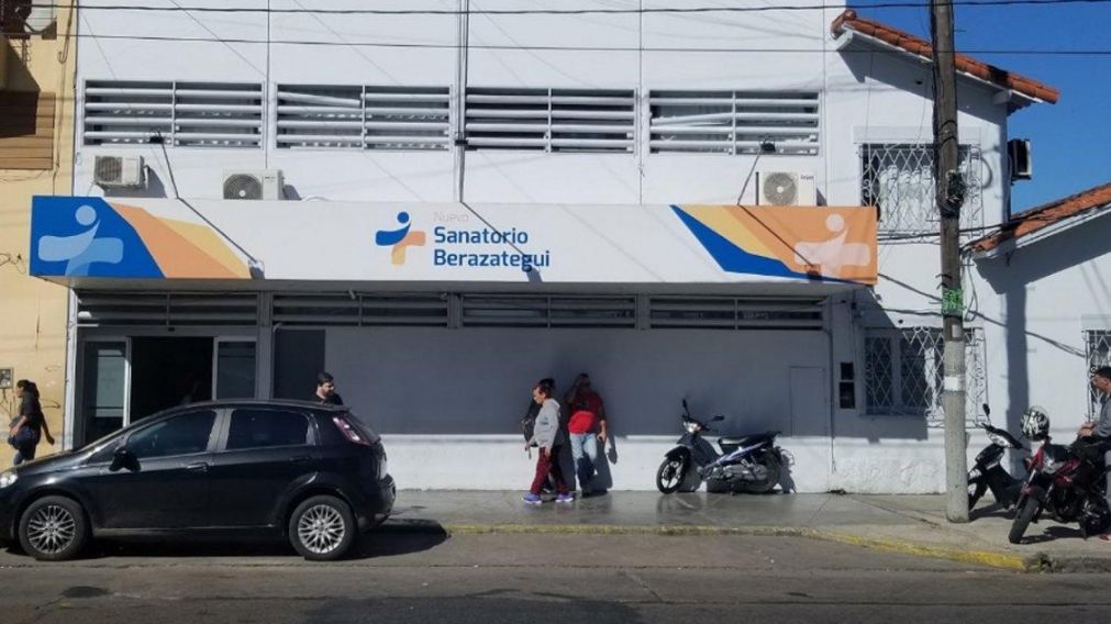 El Nuevo Sanatorio de Berazategui donde realizaron la intervención.