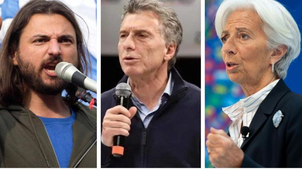 Grabois acusó a Macri y Lagarde de "ladrones de guante blanco".