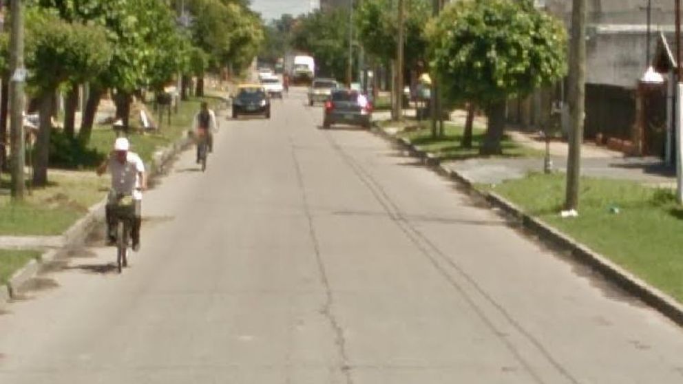 Acá apareció el cadáver acuchillado del remisero Gonzalo Cardozo, de 30 años.