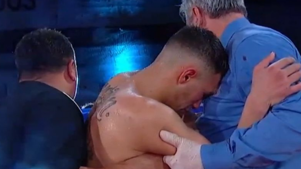 Hugo Santillán se desvaneció mientras escuchaba el veredicto.