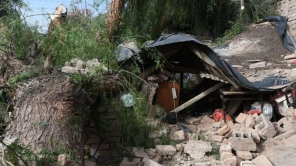 La mujer fallecida fue identificada como Sandra Saldívar (gentileza Los Andes).