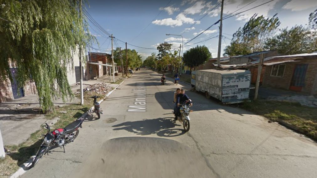 El lugar donde fue interceptado (Google Maps).