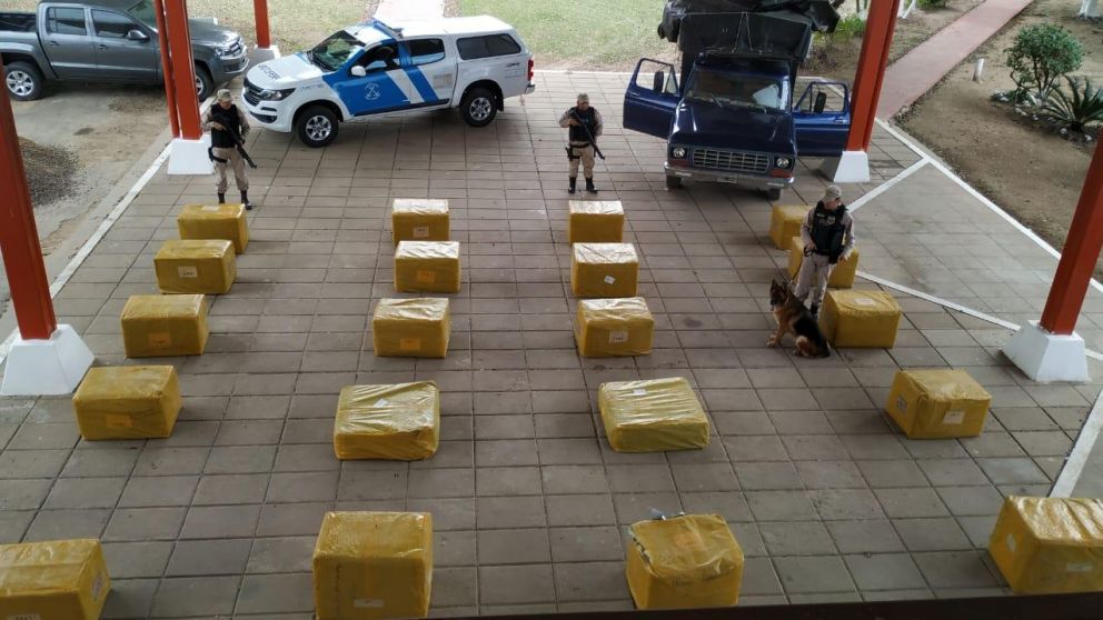 Lograron interceptar el vehículo en el barrio Bolsón Grande.