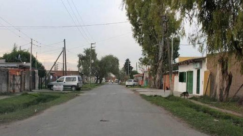 El barrio platense de Villa Elvira, donde ocurrió el hecho.
