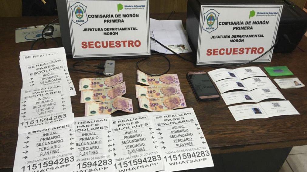 Hubo operativos en una plaza de Morón y en una vivienda de Merlo.