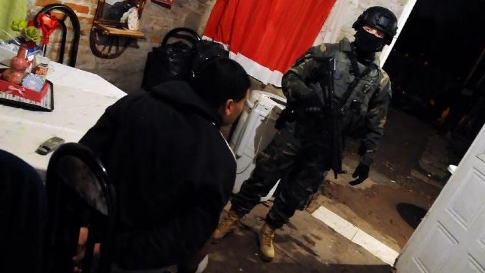 "El Karma" fue capturado en un domicilio en General Paz al 327 de Tristán Suárez.