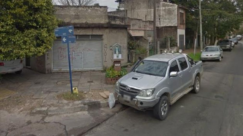 En esta esquina estaba ubicada uno de los búnkers.