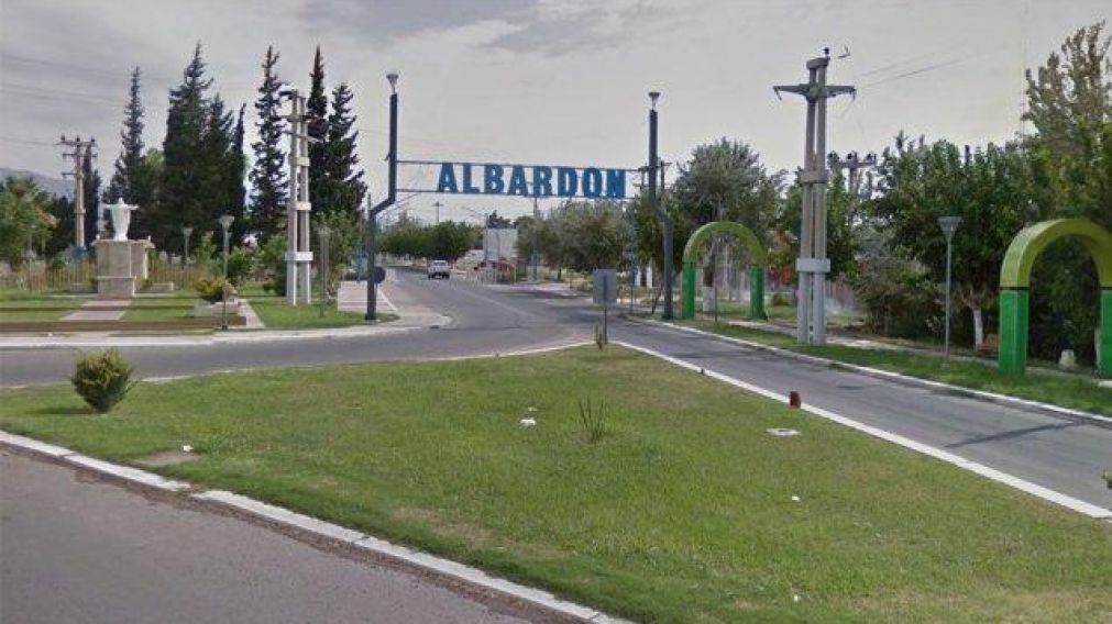 El llamativo episodio tuvo lugar en el departamento de Albardón.