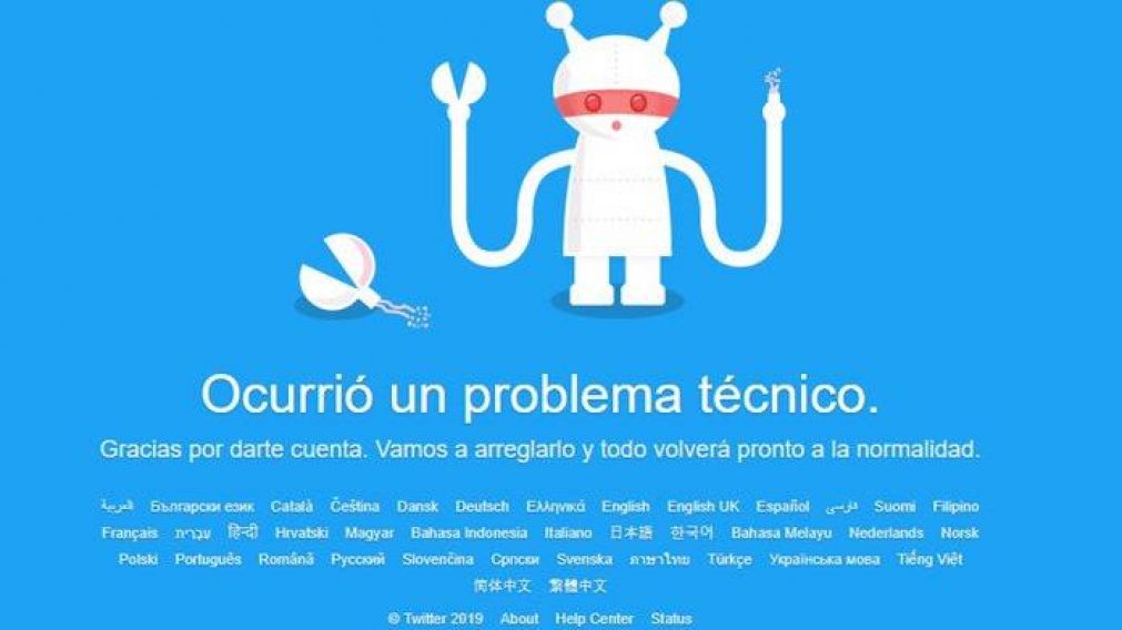 Twitter se cayó y los memes "se hicieron esperar"