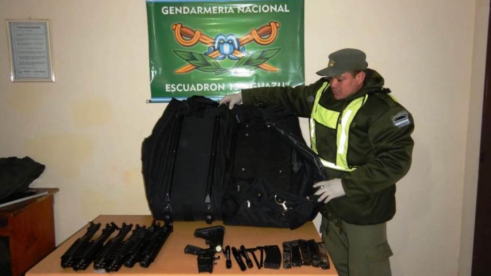 Realizaban inspecciones a la altura del kilómetro 1.606 de la ruta nacional 12.