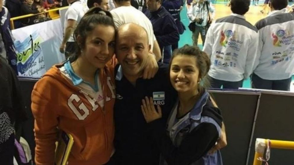 Agustina, Luis y Julieta Testa (víctima fatal).
