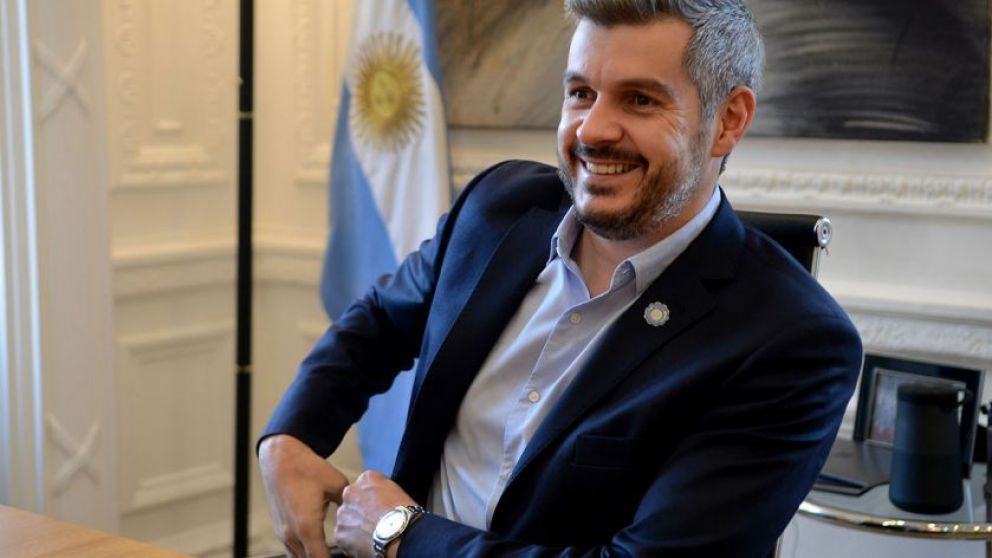 Marcos Pe�a, el hombre siempre apuntado. 