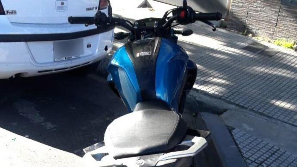 Dos motochorros fueron detenidos en el barrio porte�o de Villa Urquiza.