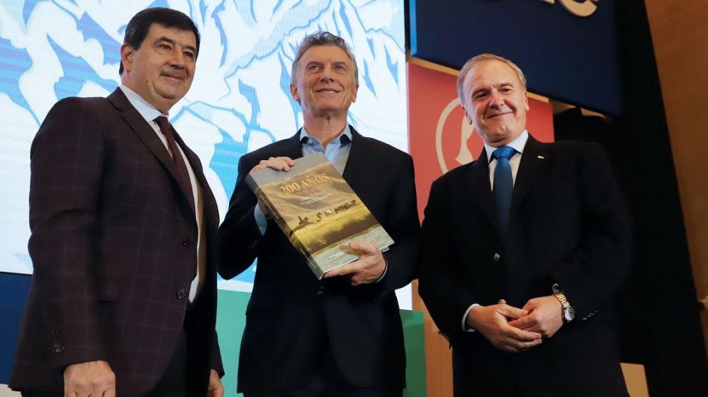 El presidente durante el encuentro con las PyMES (Prensa CAME)