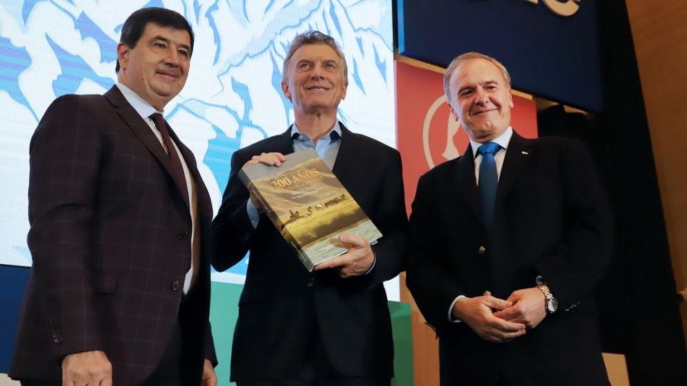 El presidente durante el encuentro con las PyMES (Prensa CAME)