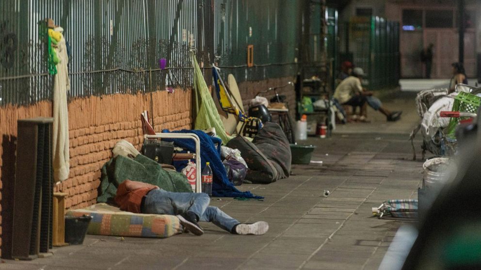 Hay más de mil personas durmiendo a la intemperie en la Capital Federal. (Imagen ilustrativa)