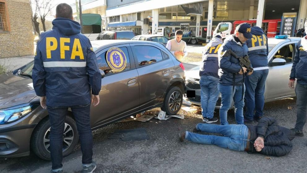 As� fue capturado el malviviente.