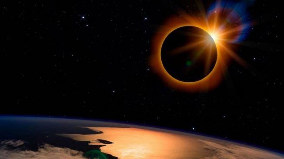 El fen�meno ser� visto en Argentina y Chile. (imagen ilustrativa).